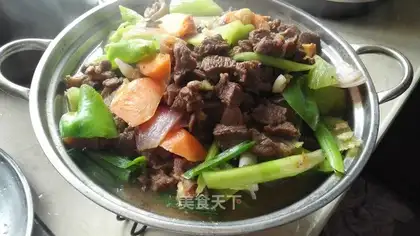 Dry pot lamb