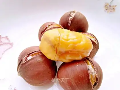 Baked chestnuts