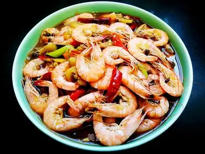 Spicy shrimp