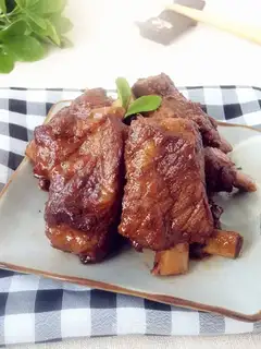 Red burn ribs