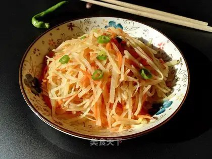 Carrot with potatoes