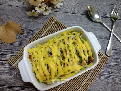 Cheese rice