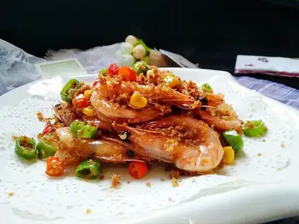 Shrimp from the pond