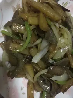 Pig's waist with potatoes