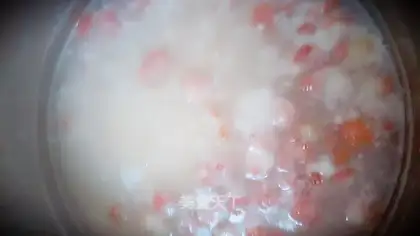 Strawberry congee