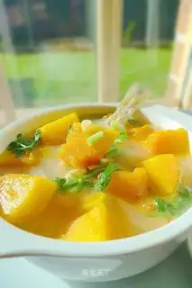 Pumpkin Sea Fish Soup