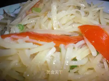 hot and sour potato silk