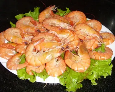 Salted prawns