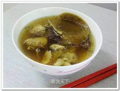 tangerine peel pork ribs soup