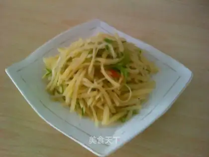 green pepper with potato