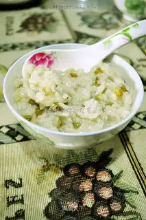 mung bean porridge