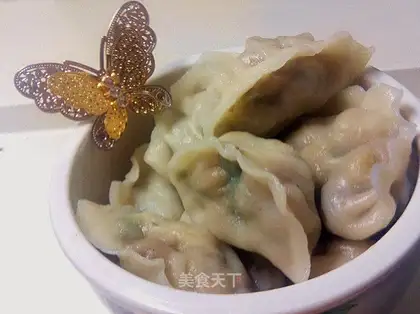 Beef, mushroom and corn dumplings