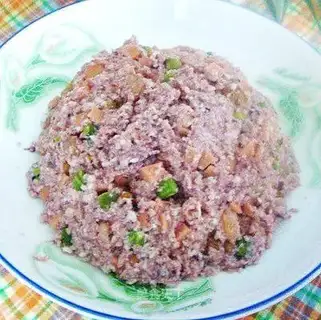 stir-fried goat's milk