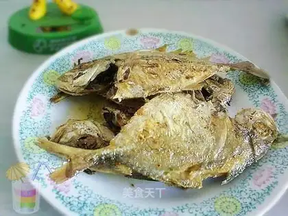 Pan-fried flat fish
