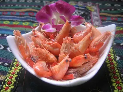 Salted shrimp with Jiangsu cabbage