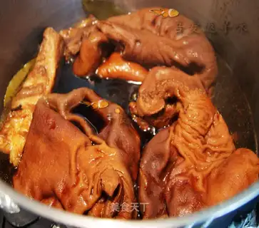 Marinated pork tripe