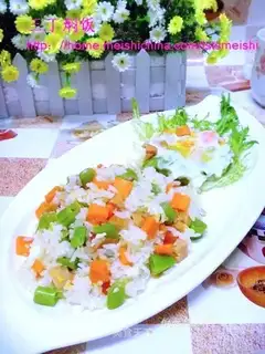 Sanding braised rice