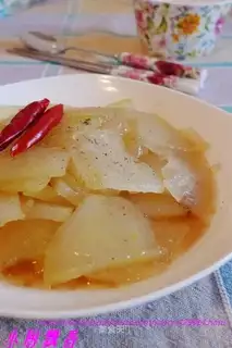 Spicy white gourd