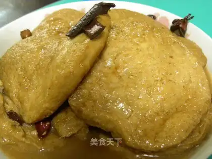 Spiced vegetarian chicken