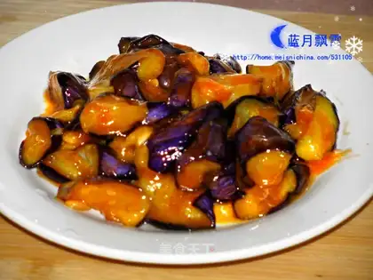 Sweet and sour eggplant
