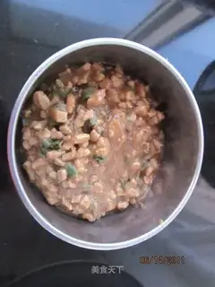 fried meat sauce