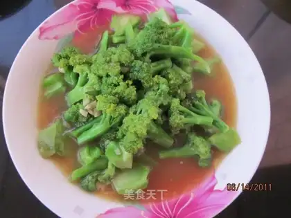 garlic broccoli