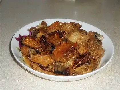 Fish meat roast