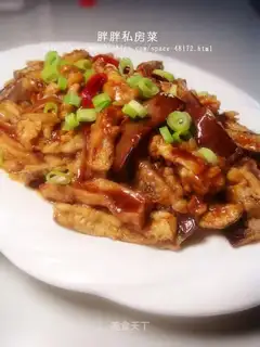 Fish-flavored eggplant strips