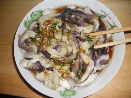 Cold eggplant