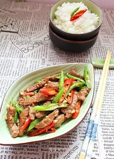 Hangzhou pepper beef tenderloin