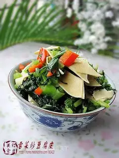 Vegetable and bean skin