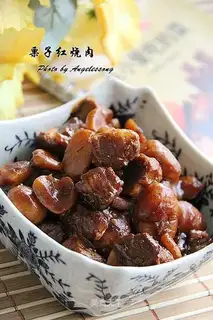 braised pork with chestnuts