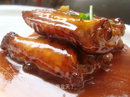 Honey chicken wings