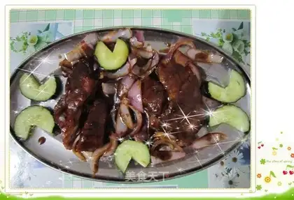 Braised beef in red wine