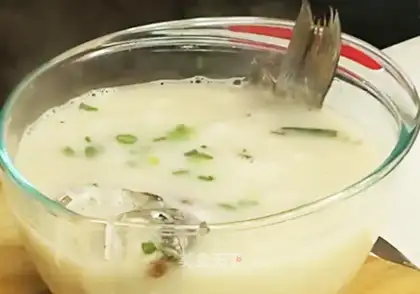 Silver silk fish soup