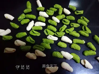 Two-coloured veggies