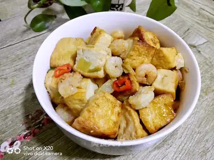 Shrimp tofu