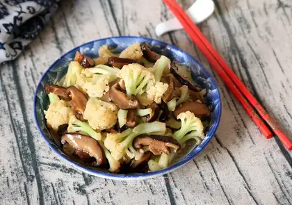 Creamed mushrooms