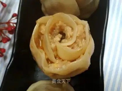 Rose dumplings