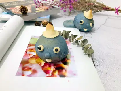 Smurf bread