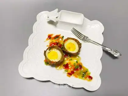 Meat bun eggs