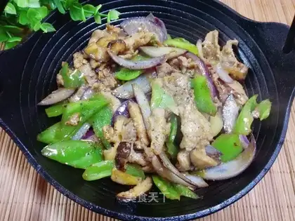 Black beef with platinum