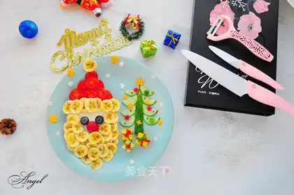 Santa's fruit and vegetables