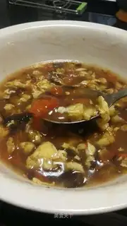 Tomato egg soup