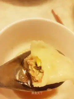 Pork, three fresh corn dumplings