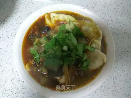 A soup dumpling