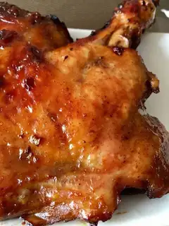 Honey roasted chicken legs