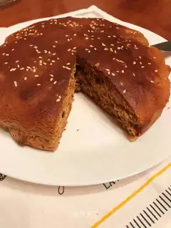 Peach cake