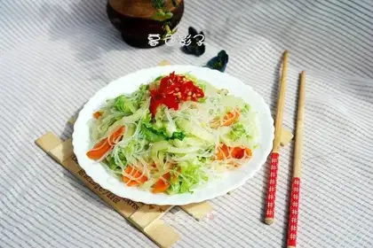 Cabbage carrots for fans