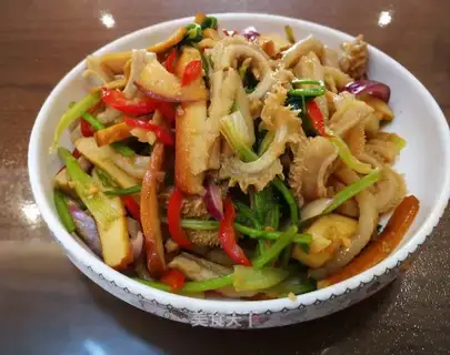 Tofu-dried cow belly